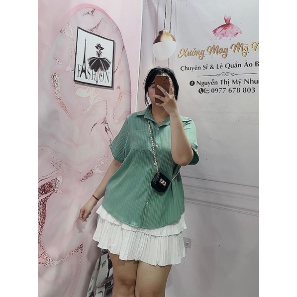 Áo Sơ Mi Gân hót hít 68kg đến 95kg
