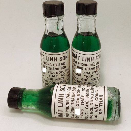 Dầu phong thấp linh sơn -chuyên: xoa bóp , nhức mỏi , phong thấp , no hơi, tức ngực