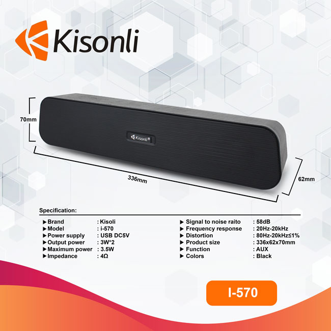 Loa Vi Tính Kisonli i-570