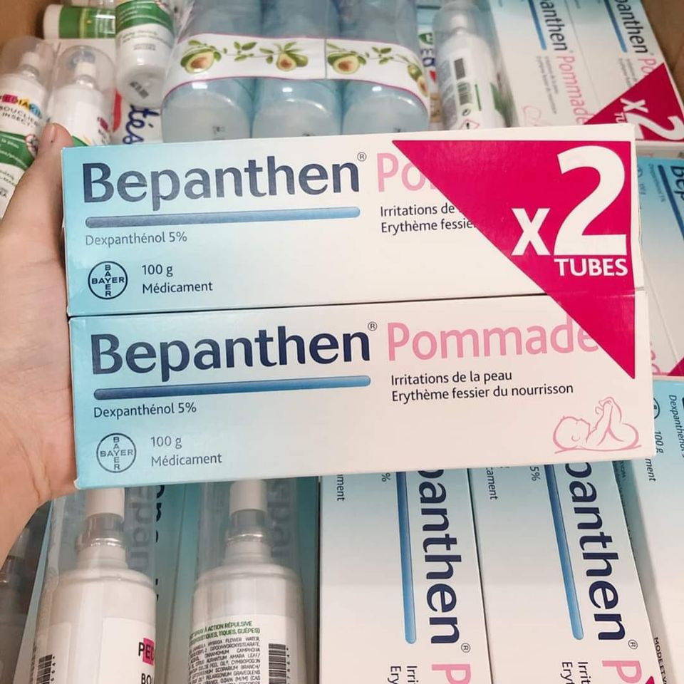 Kem hăm Bepanthen của Pháp