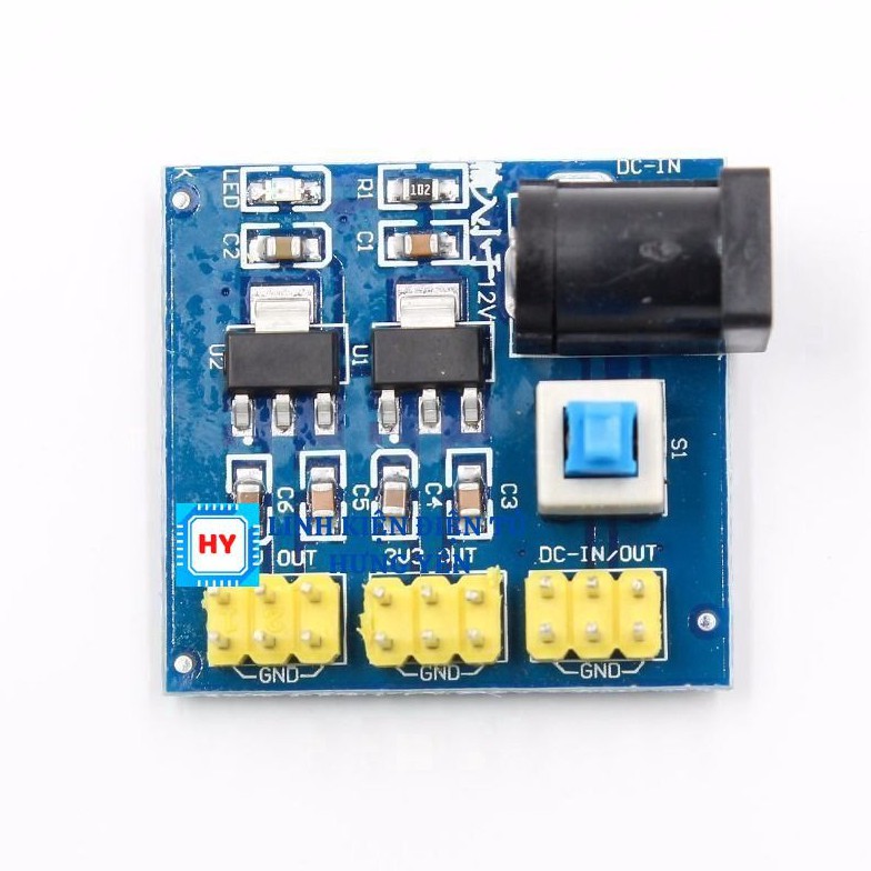 Module Nguồn Chuyển Đổi DC - DC 12V Sang 3.3V 5V 12V