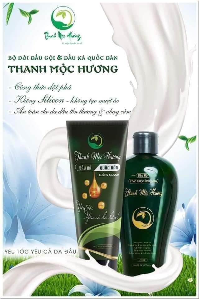Dầu gội Thanh Mộc Hương mẫu mới 100%
