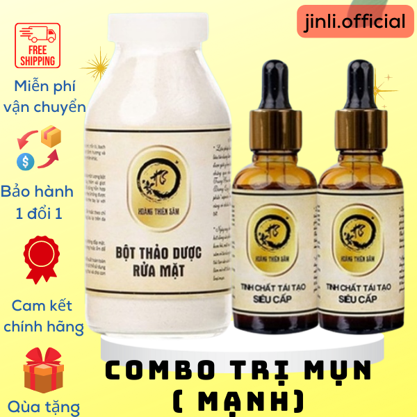 Serum giảm mụn thâm rỗ - combo hoàng thiên sâm tái tạo da giá sỉ tiết kiệm