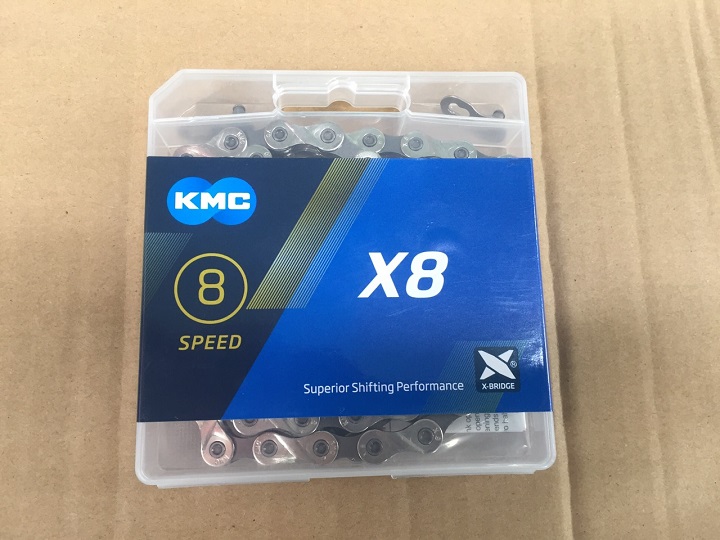 Xích xe đạp KMC X8 cho líp 6 7 8 tầng mtb road