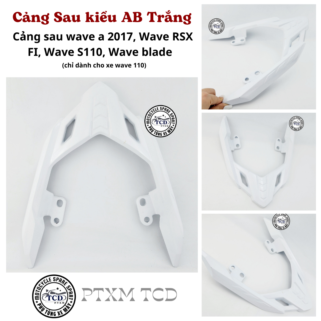 Cảng sau Màu kiểu AB (chỉ dành cho Wave 110) cho Wave a 2017, Wave RSX FI, Wave S110, Wave blade