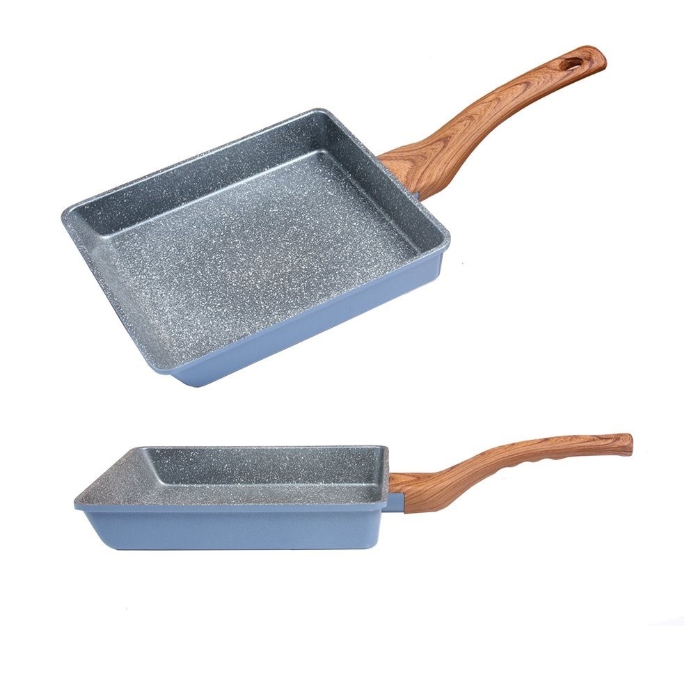 ECORAMIC - Chảo đúc Trứng Đế Từ 15 x 18 CM