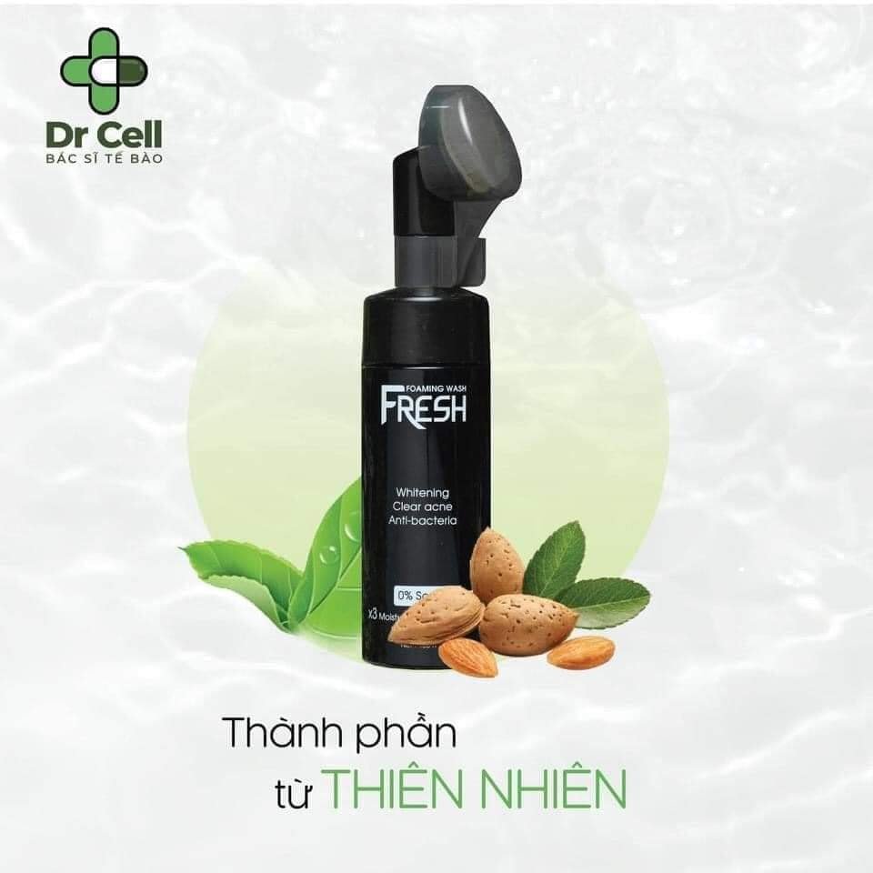 Sữa Rửa Mặt Fresh Dr Cell 150ml làm sạch da ngăn ngừa mụn sáng mịn da