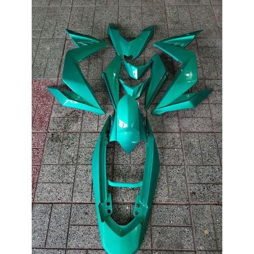 SƠN SAMURAI COMBO SƠN XỊT MÀU XANH LÁ KẸO GỒM 4 CHAI