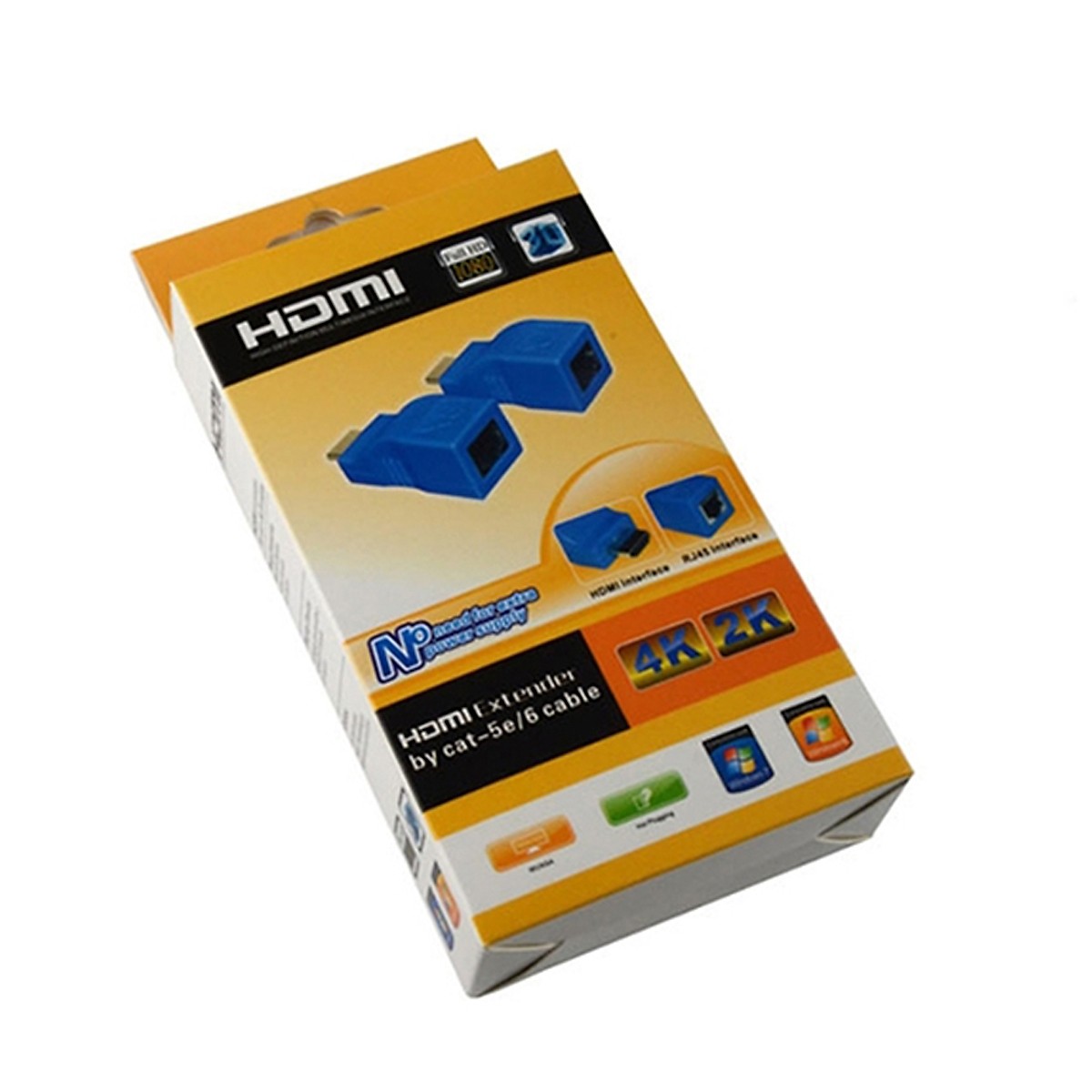 Bộ Nối Dài HDMI Extender Qua Lan 30M -  ( Bộ Khuếch Đại HDMi Qua RJ45 Kéo Dài 30M )