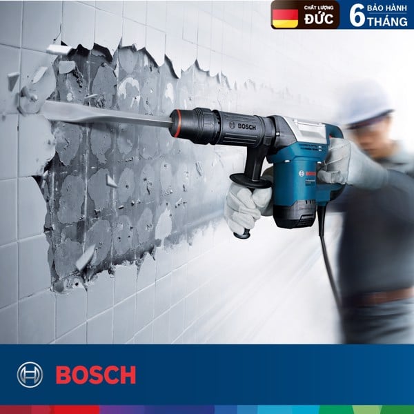 Máy đục bê tông 17mm BOSCH GSH 500 GEN II (Tặng kèm nón bảo hiểm cao cấp)