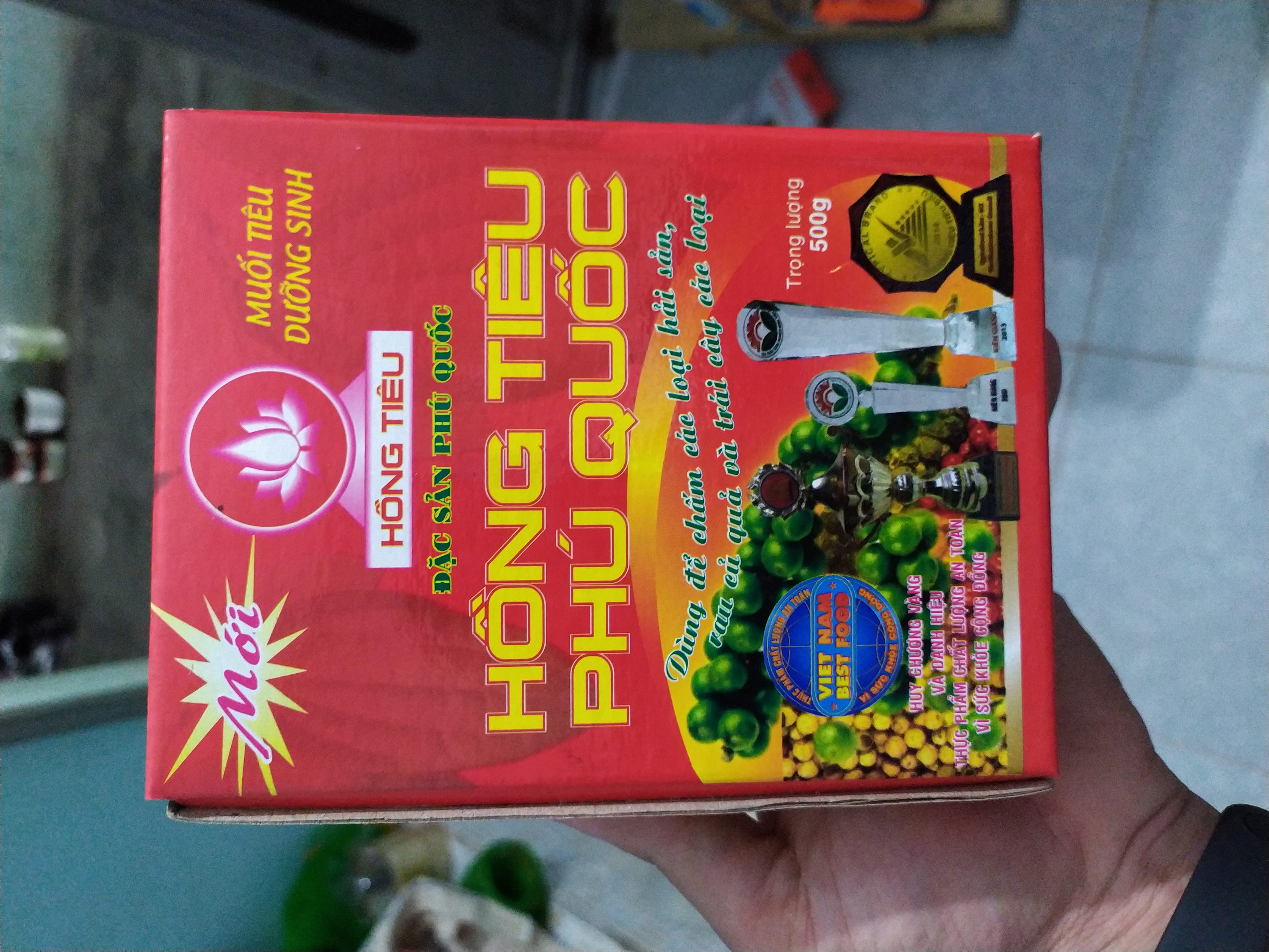Muối Hồng tiêu Phú Quốc - 500gr