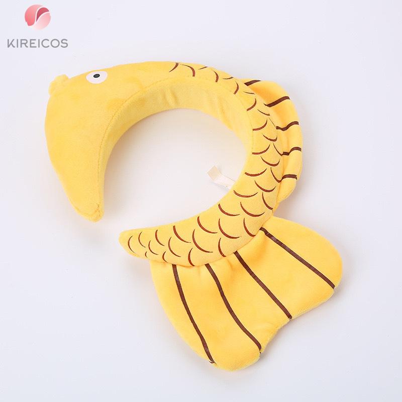 [HCM]Cài Tóc Rửa Mặt Trang Điểm Cá Chép Vàng 4D Dễ Thương