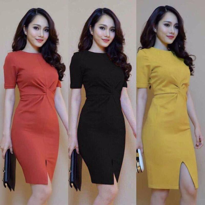 [HCM]ĐẦM ÔM BODY XOẮN EO SIÊU XINH