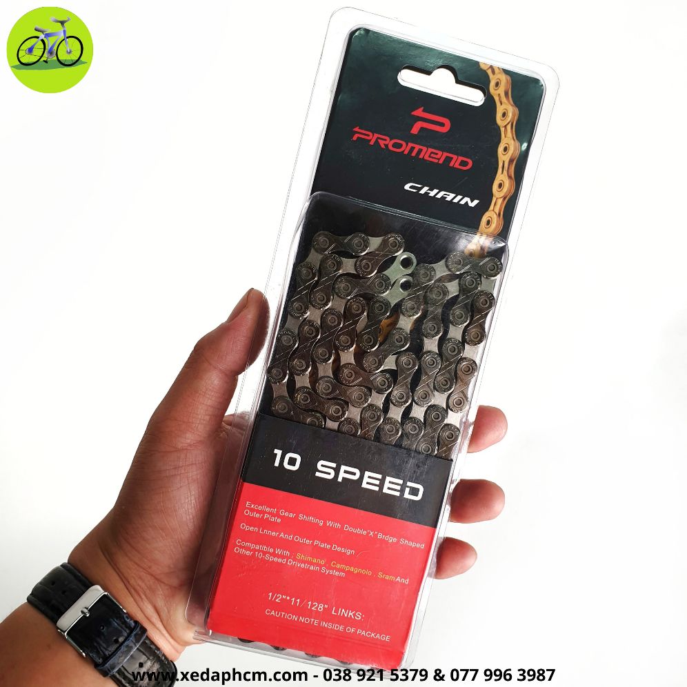 Sên Xích xe đạp 10 Promend Speed Fullbox