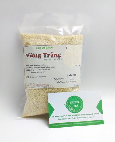 Vừng trắng khô - Hạt mè trắng - Ngon, sạch