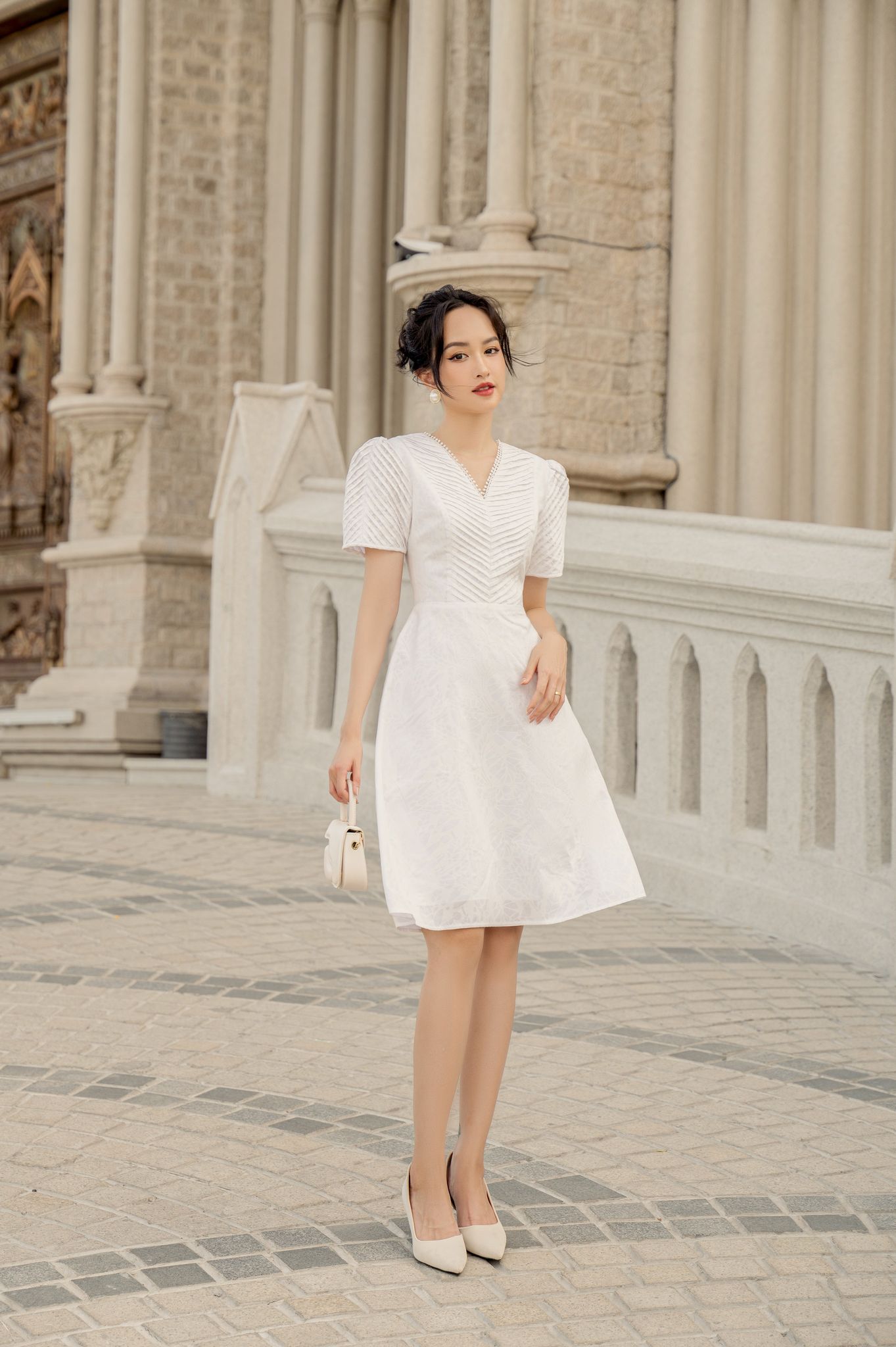 OLV - Đầm Kristen Pleated Dress