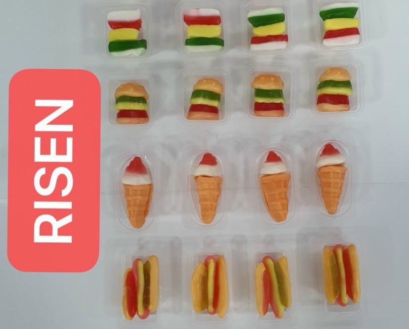 [HCM]Kẹo dẻo hương trái cây Risen 100g