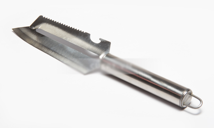 Dao gọt hoa, củ quả 2 lưỡi đa năng Inox