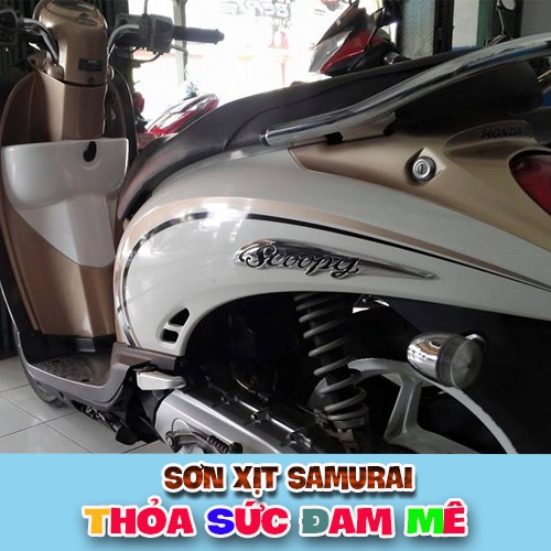 Samurai H196 - Chai sơn màu trắng ngọc trai H196 Samurai Paint