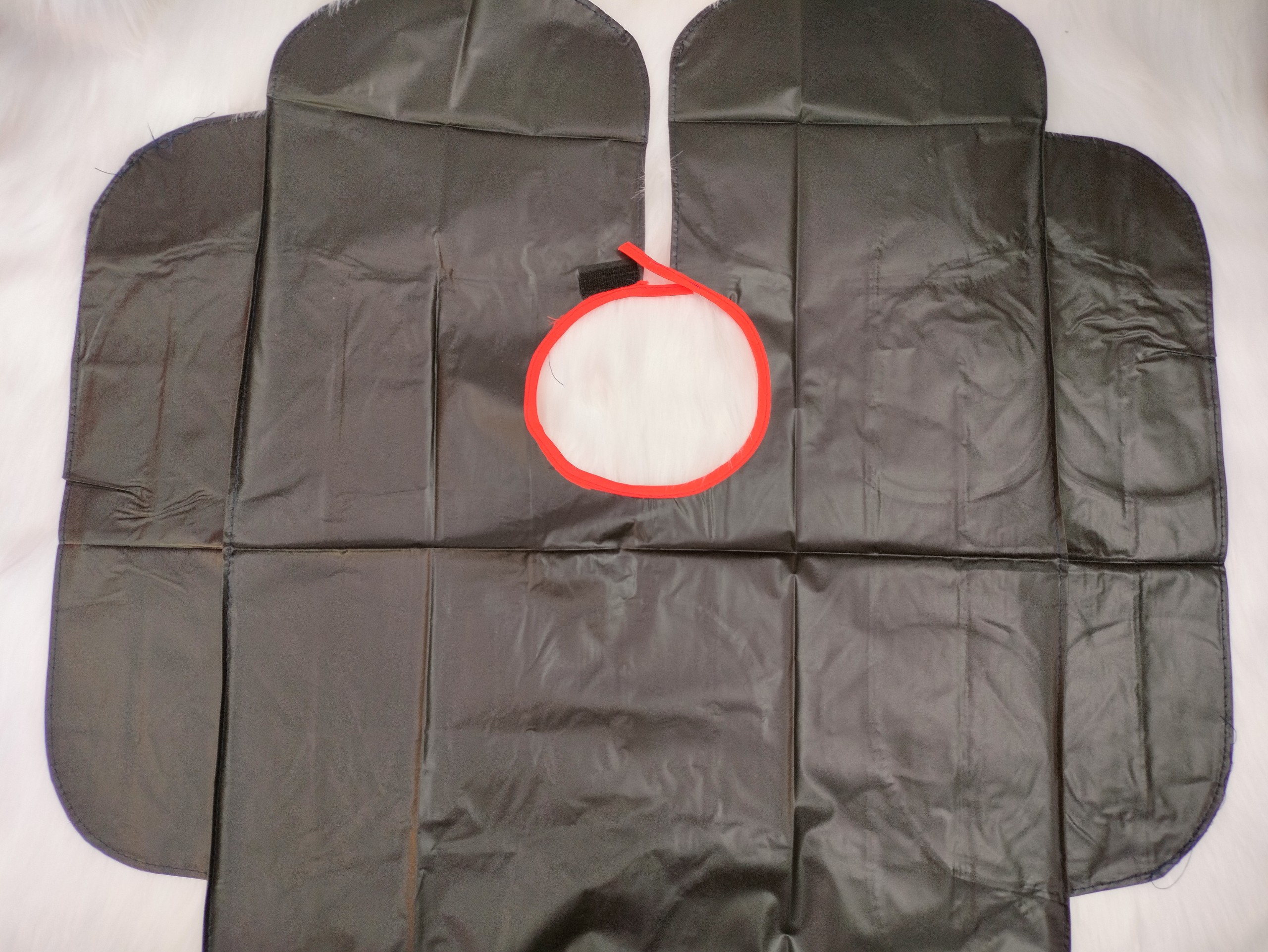 Áo choàng vải PVC cắt tóc-duỗi-nhuộm