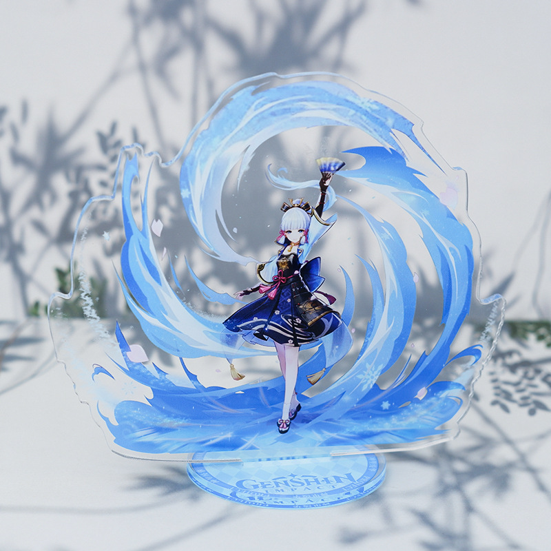 Mô hình standee Ayaka trong game genshin impact