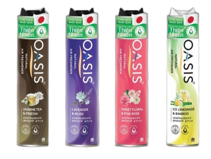 Xịt Phòng OASIS Thái Lan 320ml (mua tại ptptshop)