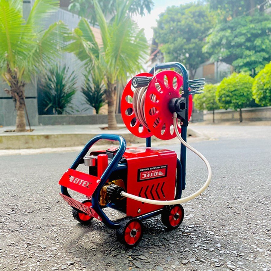 Máy rửa xe chỉnh áp btec bt3600 công suất 3600w - tặng nối nhanh