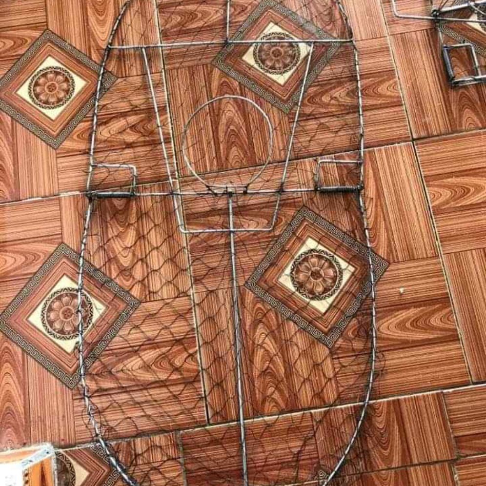 mẹt bán nguyệt sập đất cắm nhái bẫy bìm bịp hiệu quả