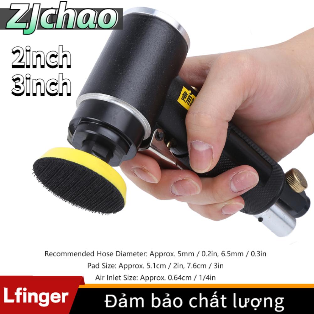 Mini Air Sander Pneumatic Sandpaper 2inch 3inch Eccentric Polishing Machine YC‑2612