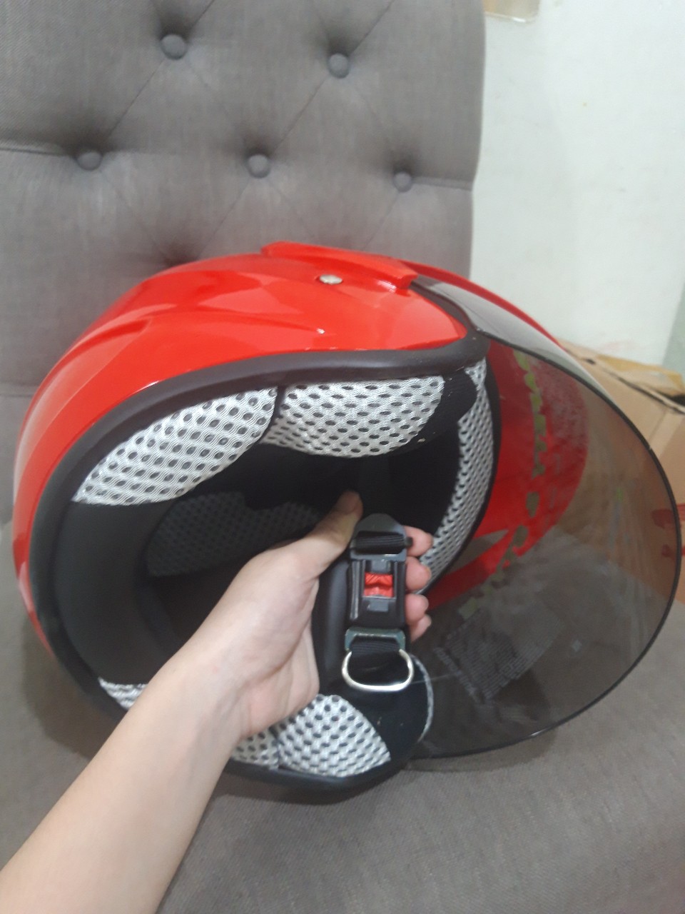 Mũ/Nón bảo hiểm SUZUKI ĐỎ
