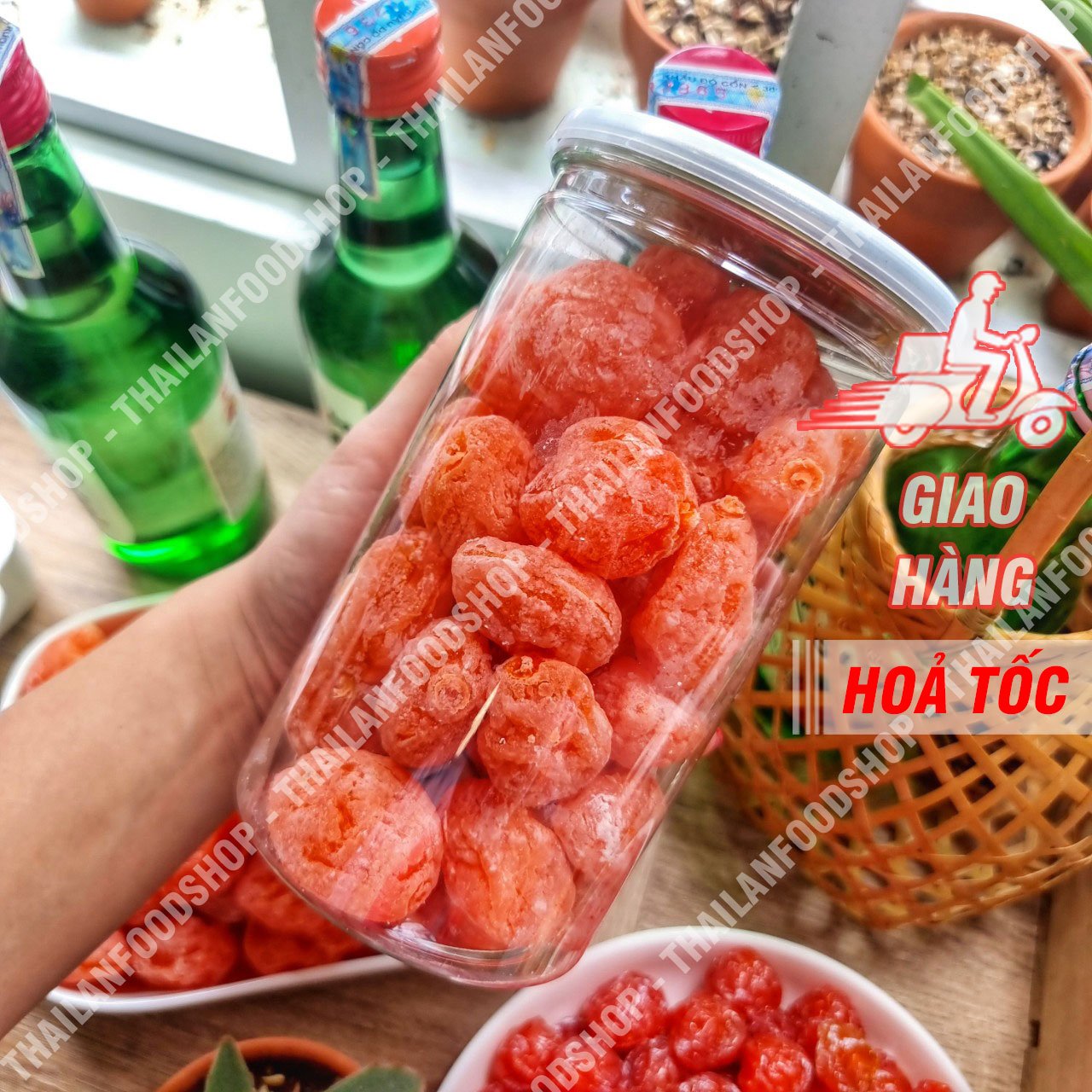 Xí Muội Mơ ( Xí Muội Đào ) Đà Lạt - Lon 200gr