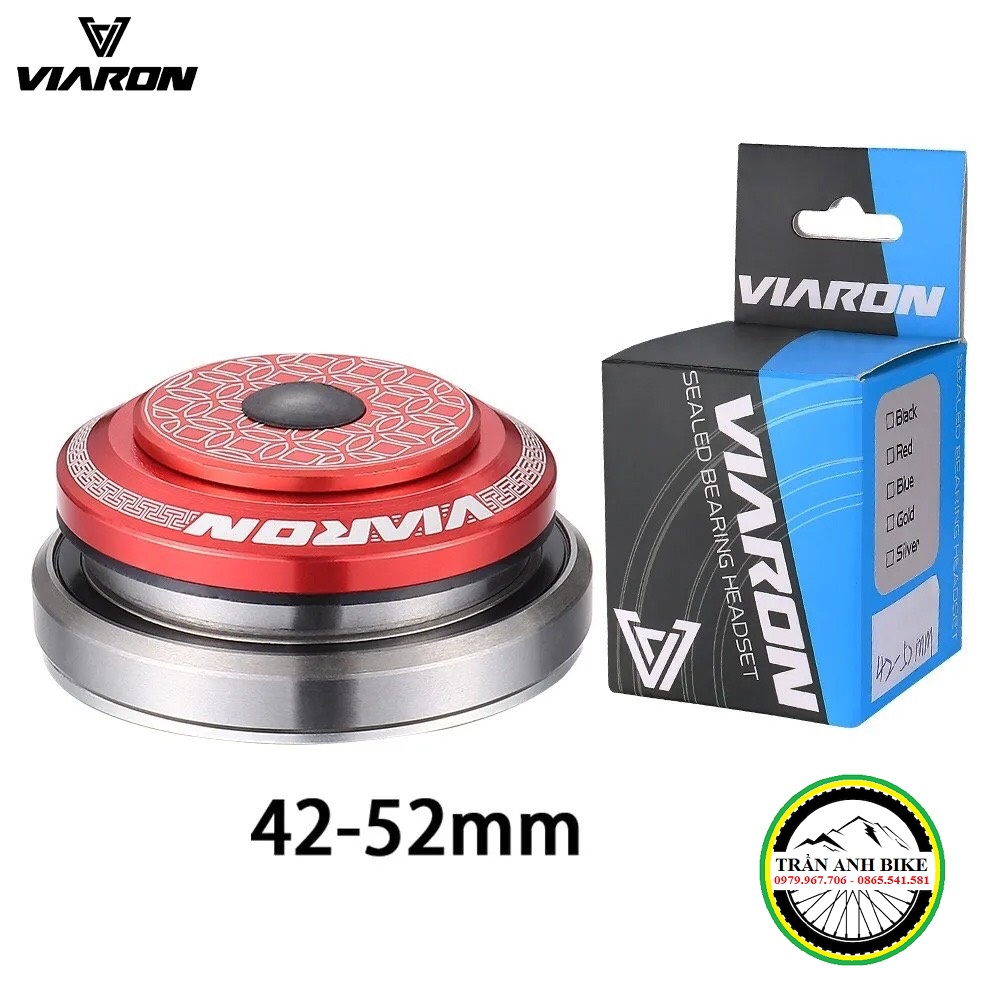 Chén cổ bát phốt thả bạc đạn xe đạp viaron 42/52mm
