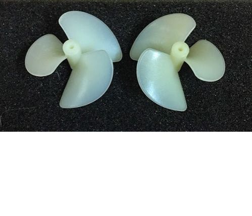 Cặp chân vịt thuận nghịch 3 lá trục 2mm nhiều kích thước