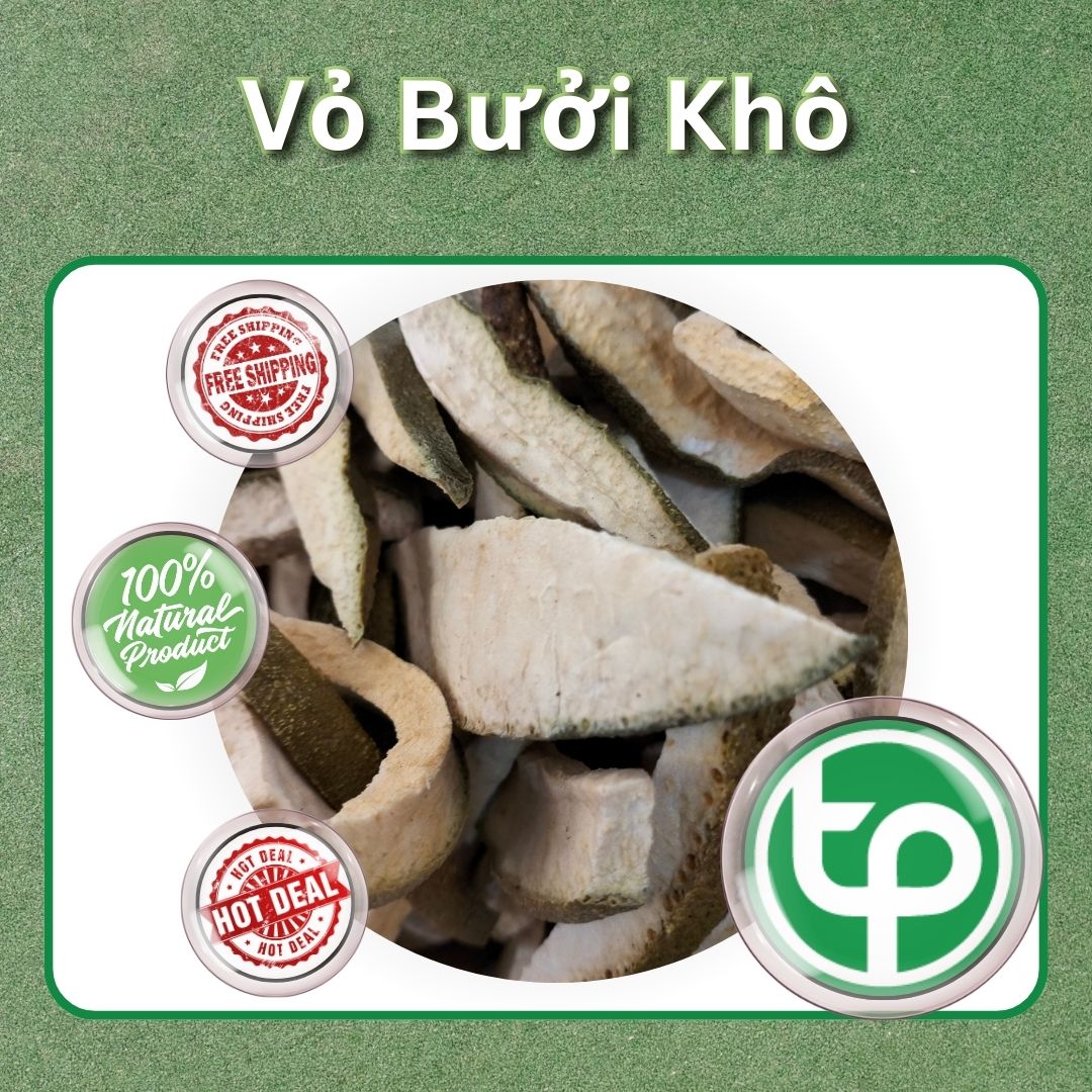 Vỏ bưởi khô 1kg - Hàng khô cao cấp chuyên dùng để pha trà hoặc sắc nước uống