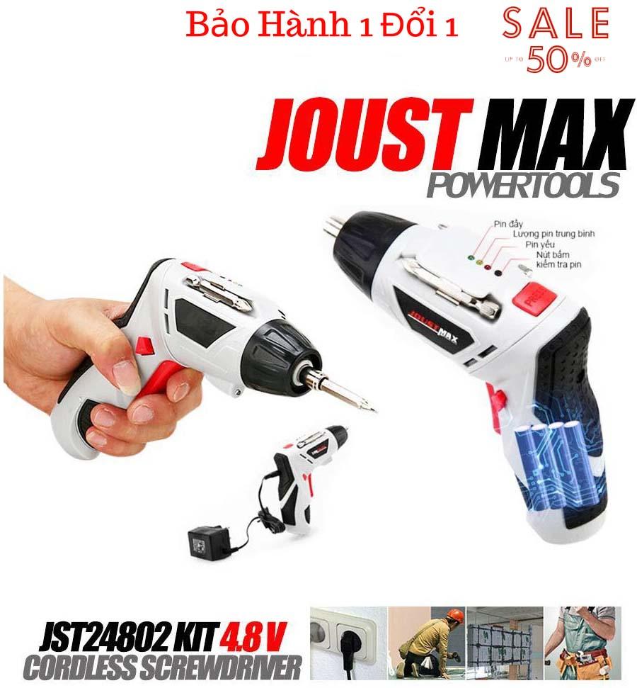 Máy Khoan Pin Nhật Bãi 4.8V Joust Max 45 Chi Tiết, Thiết Kế Nhỏ Gọn, Dung Lượng Pin 1300Mah , Chất Lượng Cao , Giảm Giá 50% - Bh 1 Đổi 1 Trong 6T