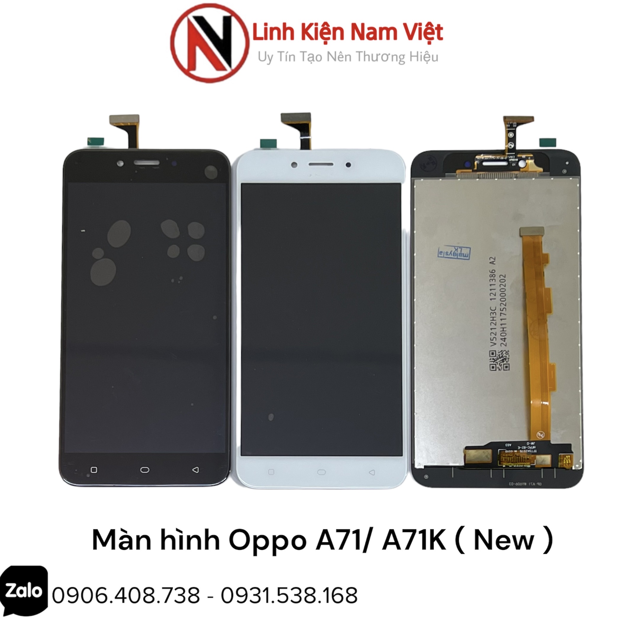 Màn hình Oppo A71 / A71k ( Trắng , Đen ) New