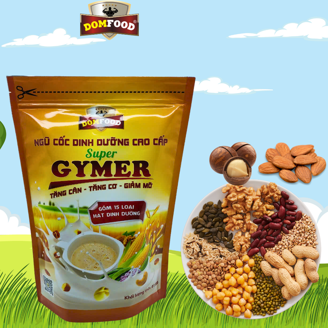 Combo 2kg ngũ cốc tập Gym ( mỗi túi 1 kg)