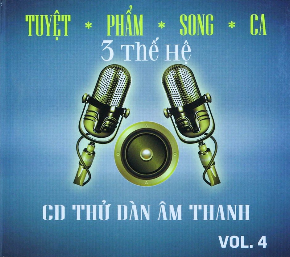Bộ 4 đĩa cd Tuyệt Phẩm Song Ca 3 Thế Hệ (phôi đĩa nhật)