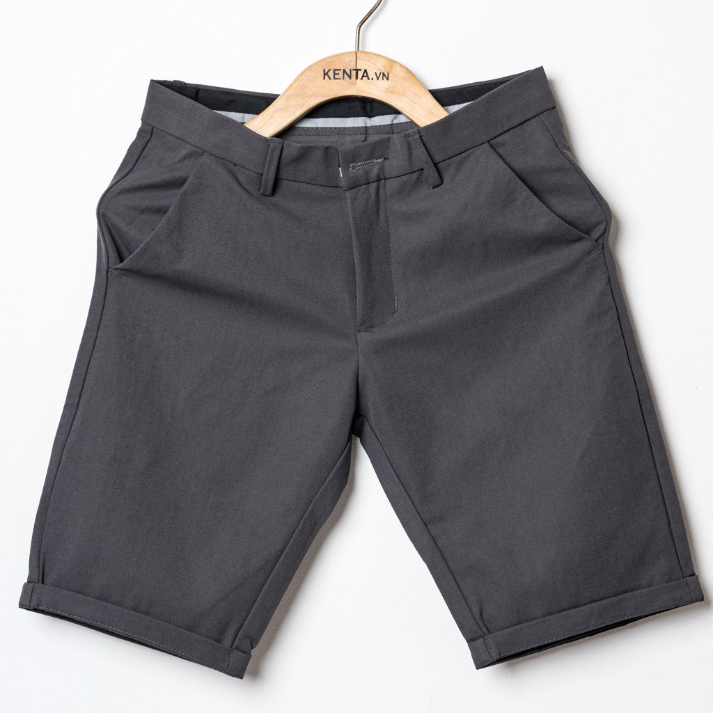 Quần short short lửng nam  MEN SHORT 008 KHA ABERC (Kaki)