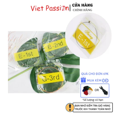 dây lẻ acoustic Dây lẻ guitar acoustic dây lẻ 1 2 3 acoustic vietpassion dây dự phòng