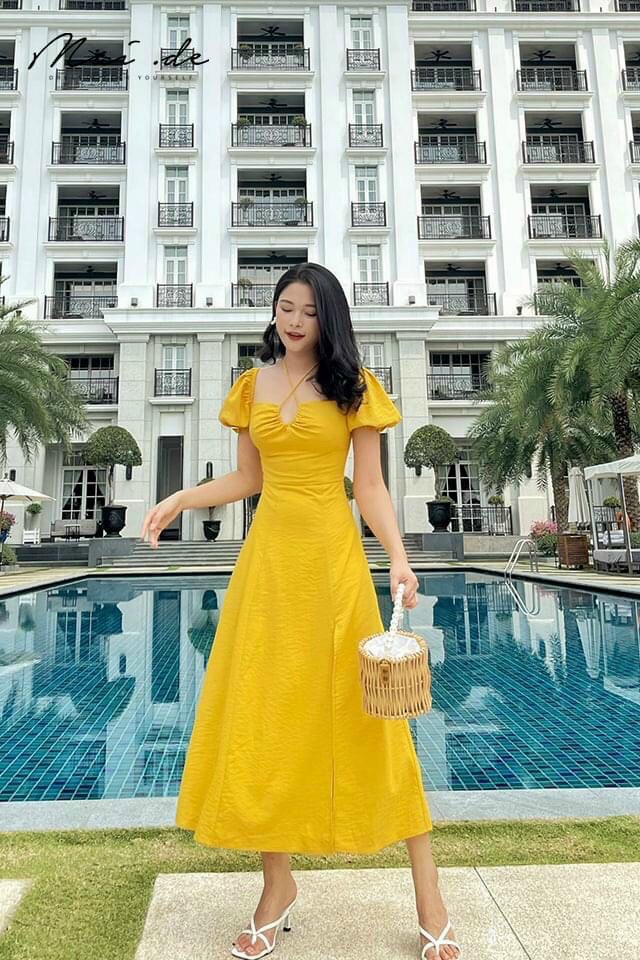 [HCM]Đầm maxi nữ form dài dạo phố đi biển siêu xinh