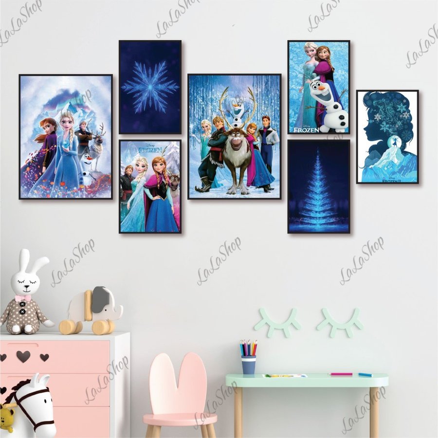 Wall decals 7 stickers art picture decoration
