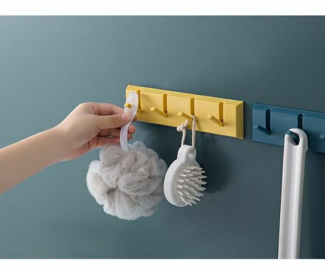 Thanh 4 móc gỗ treo tường sang chảnh