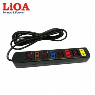 Ổ cắm kéo dài phổ thông 4 ổ cắm lioa 4sof3