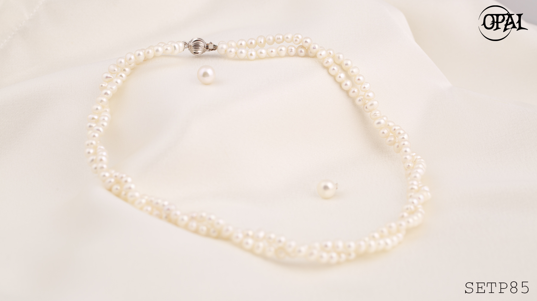 Bộ trang sức ngọc trai thương hiệu OPAL