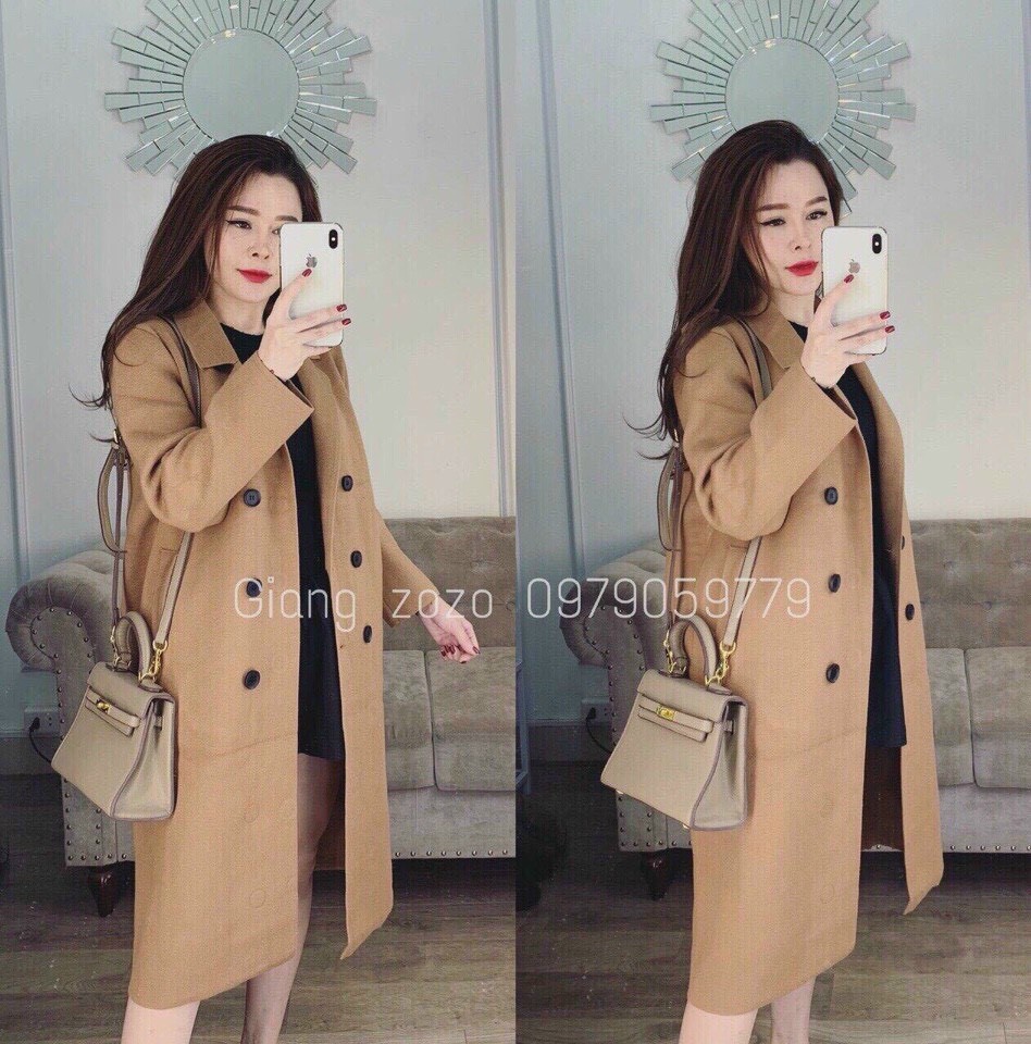 ÁO KHOÁC DẠ LEN CHOÀNG CỔ VEST