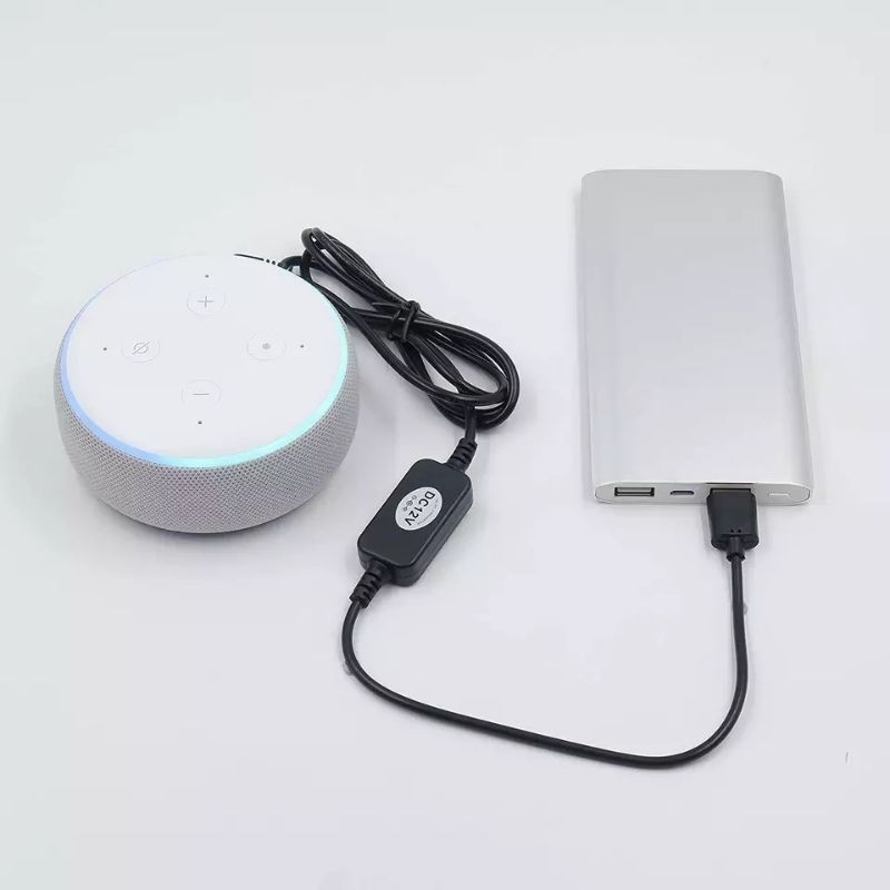 Cáp chuyển đổi điện áp 5V sang 12V - 1.5A (dùng cho moden Wifi 1.5A trở xuống - Cúp điện vẫn có Wifi)