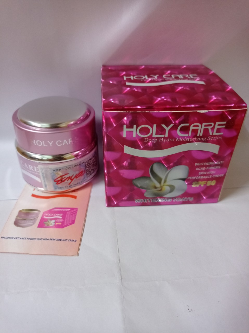 [HCM]HoLy Care Dưỡng Trắng Da Ngừa Mụn (Hồng)