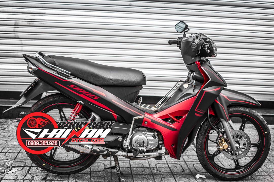 Tem Trùm Sirius Đen Chỉ Đỏ Nhám
