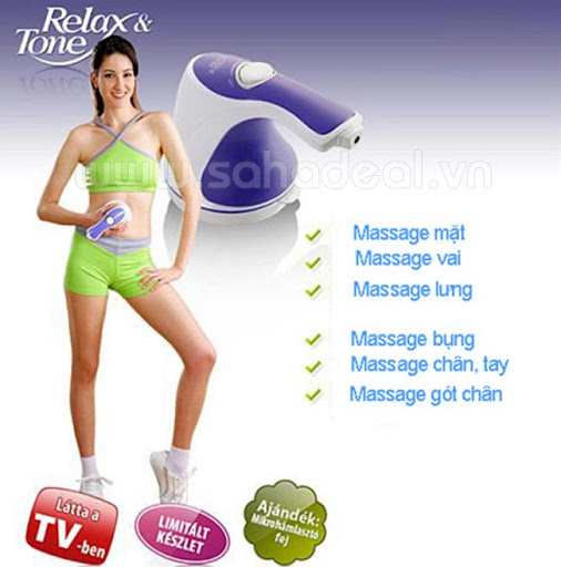 MÁY MÁT XA CẦM TAY RELAX SPIN TONE A781